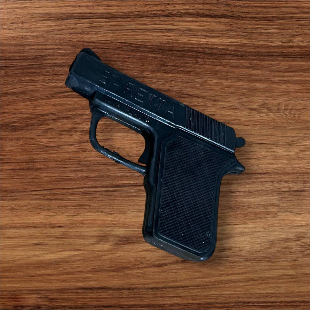 1980s Kaya Plastik Baertta Tabanca (Sıfır Ürün) AOB5440 - 4