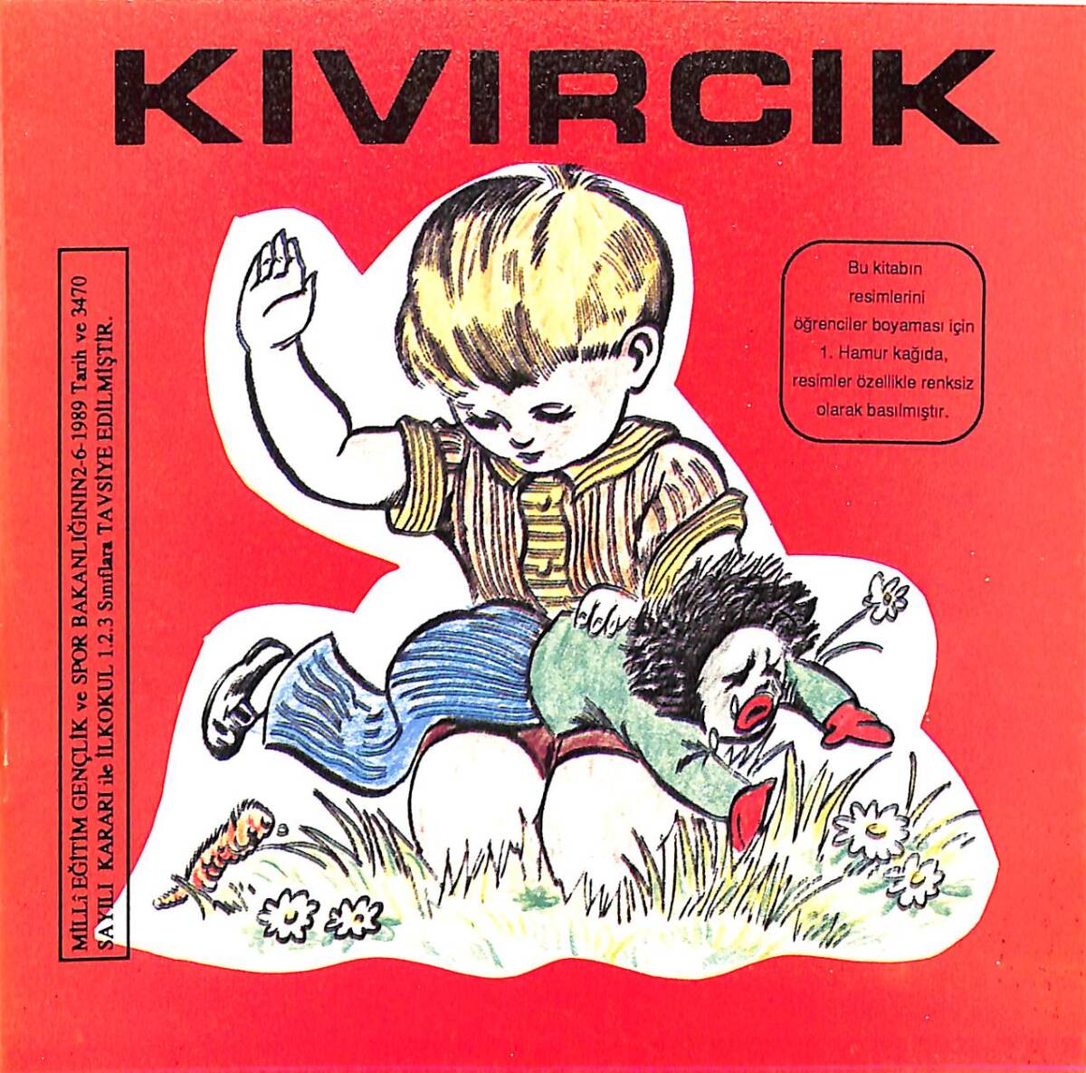 1980's Kıvırcık Tatil Kitabı NDR101866 - 1
