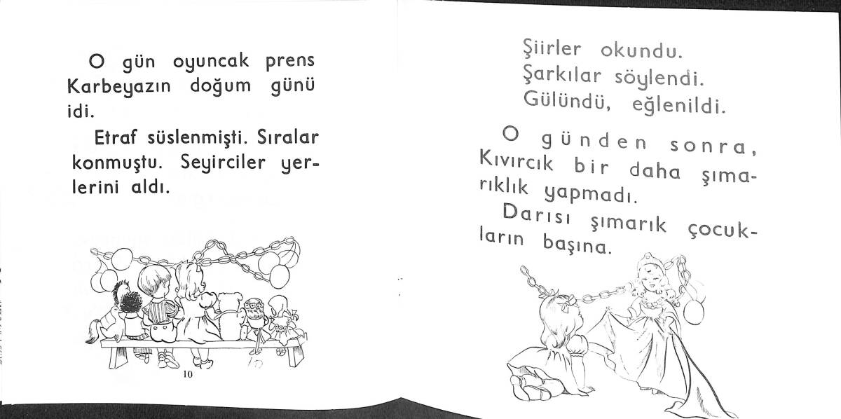 1980's Kıvırcık Tatil Kitabı NDR101866 - 2