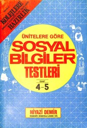 1980's Kolejlere Hazırlık Ünitelere Göre 4-5.Sınıf Sosyal Bilgiler Testleri NDR99898 - Gökçekoleksiyon
