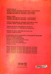 1980's Kolejlere ve Anadolu Liselerine Hazırlık 3.Sınıf Matematik Yetenek Testleri NDR99880 - 3