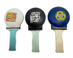 1980's Kulüplü Şak-Şak Plâstik Oyuncak Lot AOB5175 - 2