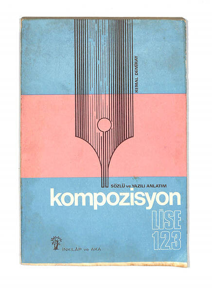 1980's Lise 1-2-3. Sınıf Sözlü Ve Yazılı Anlatım Kompozisyon Kitabı NDR99724 - 4