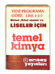 1980's Lise 1-2-3. Sınıf Temel Kimya Ders Kitabı NDR99721 - 1