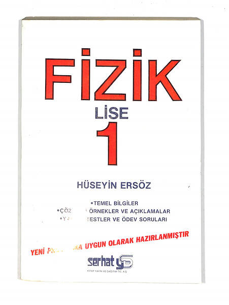 1980's Lise 1.Sınıf Fizik Ders Kitabı NDR99732 - 4