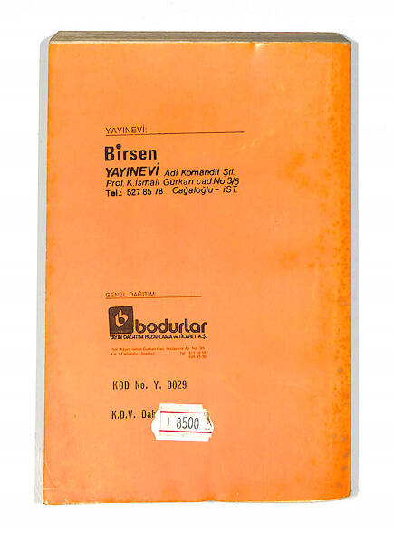1980's Lise 2.Sınıf Açıklamalı Yardımcı Edebiyat Kitabı NDR99800 - 3