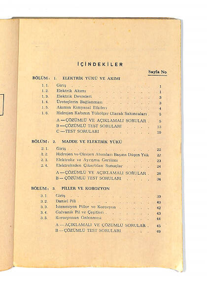 1980's Lise 2.Sınıf Çözümlü Modern Fen Bilgisi Yardımcı Kitabı *Çözümlü 600 Problem* NDR99805 - 2