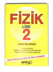 1980's Lise 2.Sınıf Fizik Kitabı *Çözümlü Örnekler Ve Açıklamalar* NDR99788 - Gökçekoleksiyon