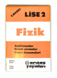1980's Lise 2.Sınıf Fizik Kitabı *Örnek Çözümler Ve Açıklamalar* NDR99767 - Gökçekoleksiyon