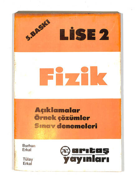 1980's Lise 2.Sınıf Fizik Kitabı *Örnek Çözümler Ve Açıklamalar* NDR99767 - 4