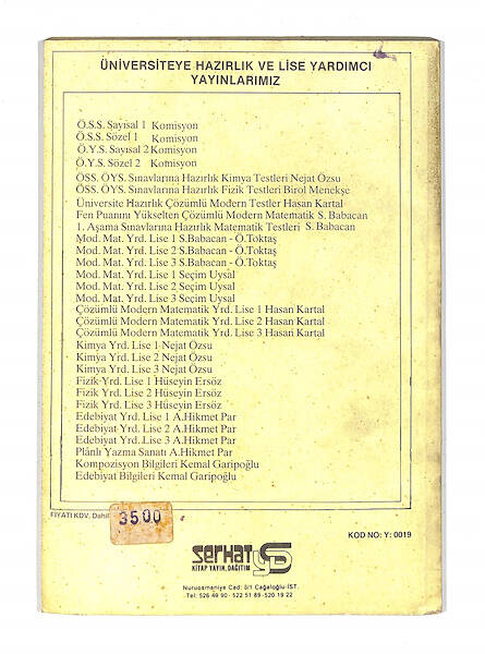 1980's Lise 2.Sınıf Kimya Ders Kitabı NDR99768 - 3