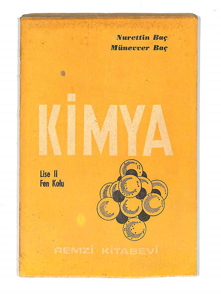 1980's Lise 2.Sınıf Kimya Ders Kitabı NDR99799 - 1