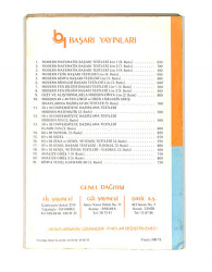 1980's Lise 2.Sınıf Modern Fen Bilgisi Başarı Testleri Kitabı *Çözümlü 220 Cevaplı 440 Soru* NDR99796 - 3