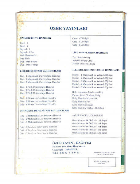 1980's Lise 2.Sınıf Tam Çözümlü Kimya Yardımcısı *Konu Anlatımlı,Örnek Çözümlü* NDR99807 - 3