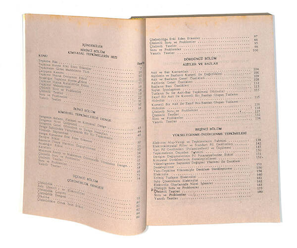 1980's Lise 2.Sınıf Yeni Programa Göre Ders Kitabına Paralel Tam Anlatımlı,Çözümlü,Test Uygulamalı Kimya Kitabı NDR99766 - 2