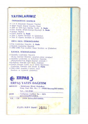 1980's Lise 2.Sınıf Yeni Programe Göre Çözümlü Fizik Yardımcı Ders Kitabı NDR99804 - 3