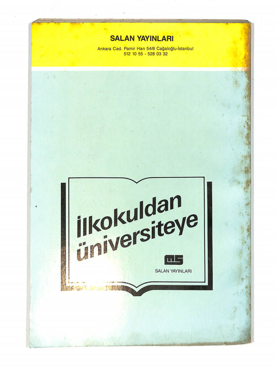 1980's Lise 3.Sınıf Ders Kitabına Paralel Tam Anlatımlı,Çözümlü,Alıştırmalı Modern Matematik Kitabı NDR99779 - 3