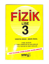 1980's Lise 3.Sınıf Fizik Kitabı *Temel Bilgiler,Yanıtlı Testler Ve Ödev Soruları* NDR99775 - Gökçekoleksiyon
