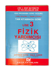 1980's Lise 3.Sınıf Yeni Programa Göre Yazılmış Fizik Yardımcısı Kitabı *Konu Anlatımlı-Tam Çözümlü* NDR99771 - Gökçekoleksiyon