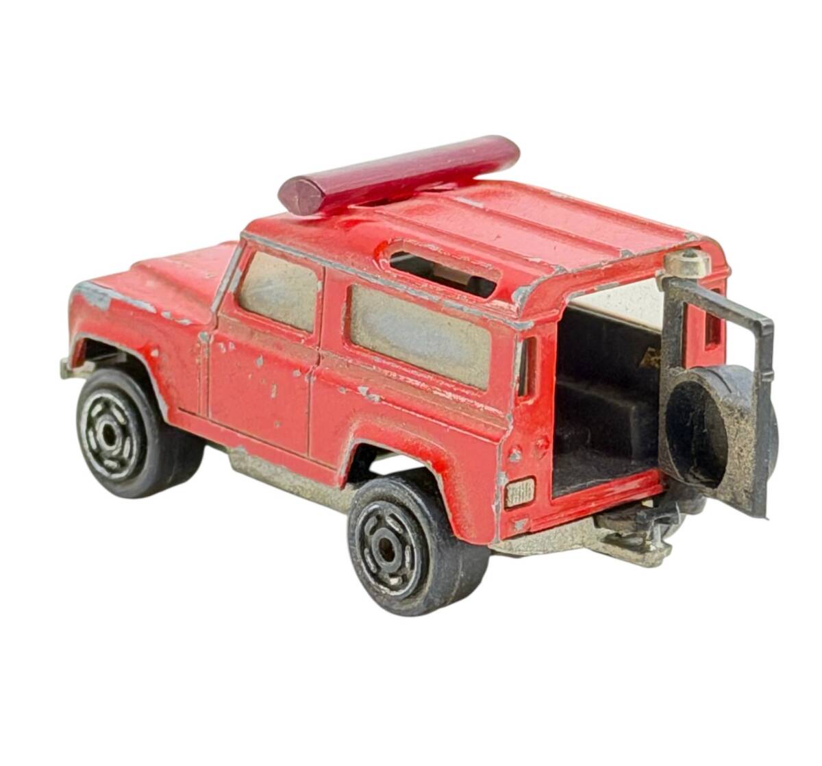 1980's Majorette Land Rover Metal Oyuncak Araba AOB5276 - 4