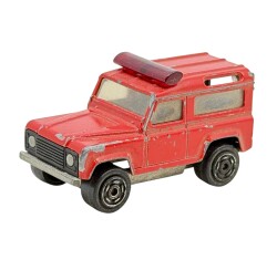 1980's Majorette Land Rover Metal Oyuncak Araba AOB5276 - Gökçekoleksiyon