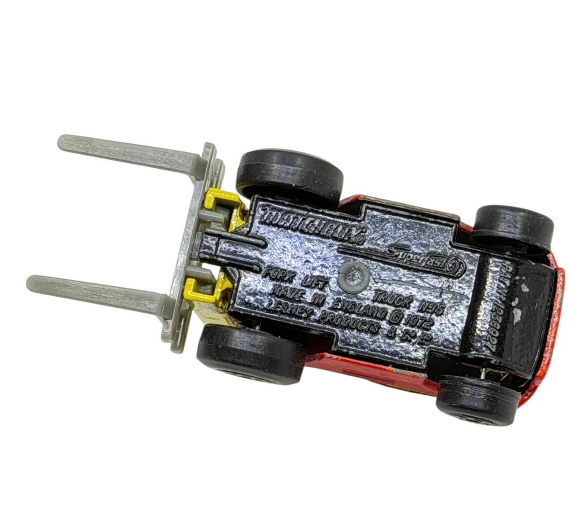 1980's Matchbox Superfast Metal Oyuncak Forklift AOB5283 - 5