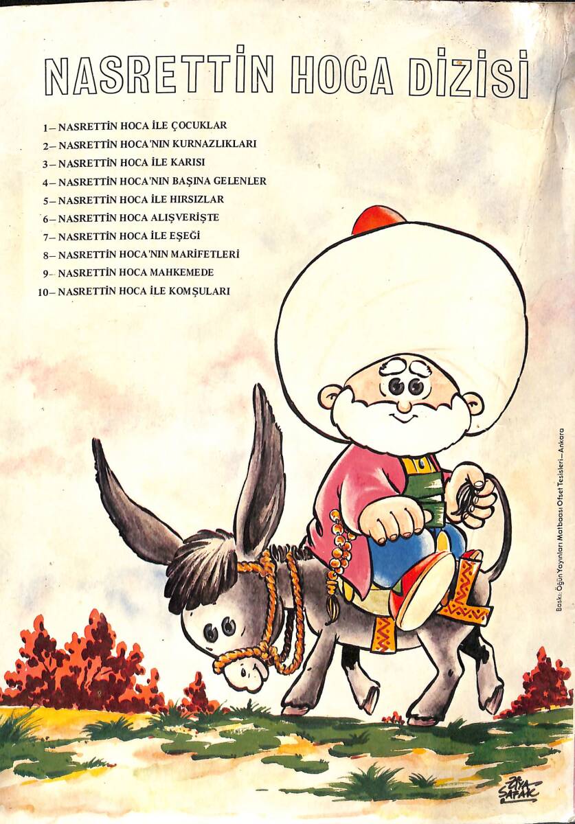 1980's Nasrettin Hoca İle Çocuklar NDR102505 - 3