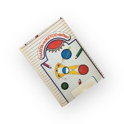 1980s Nostaljik Harita Metod Defteri - 20 Yapraklı #AOB5154 - 1