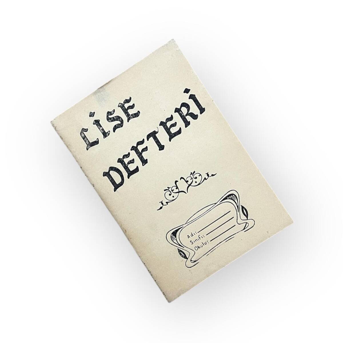 1980s Nostaljik Lise Defteri - 60 Yapraklı #AOB5123 - 4