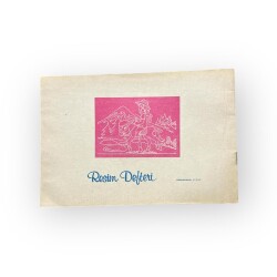 1980s Nostaljik Resim Defteri ( Çiğdem Matbaası ) - 14 Yapraklı #AOB6008 - 3