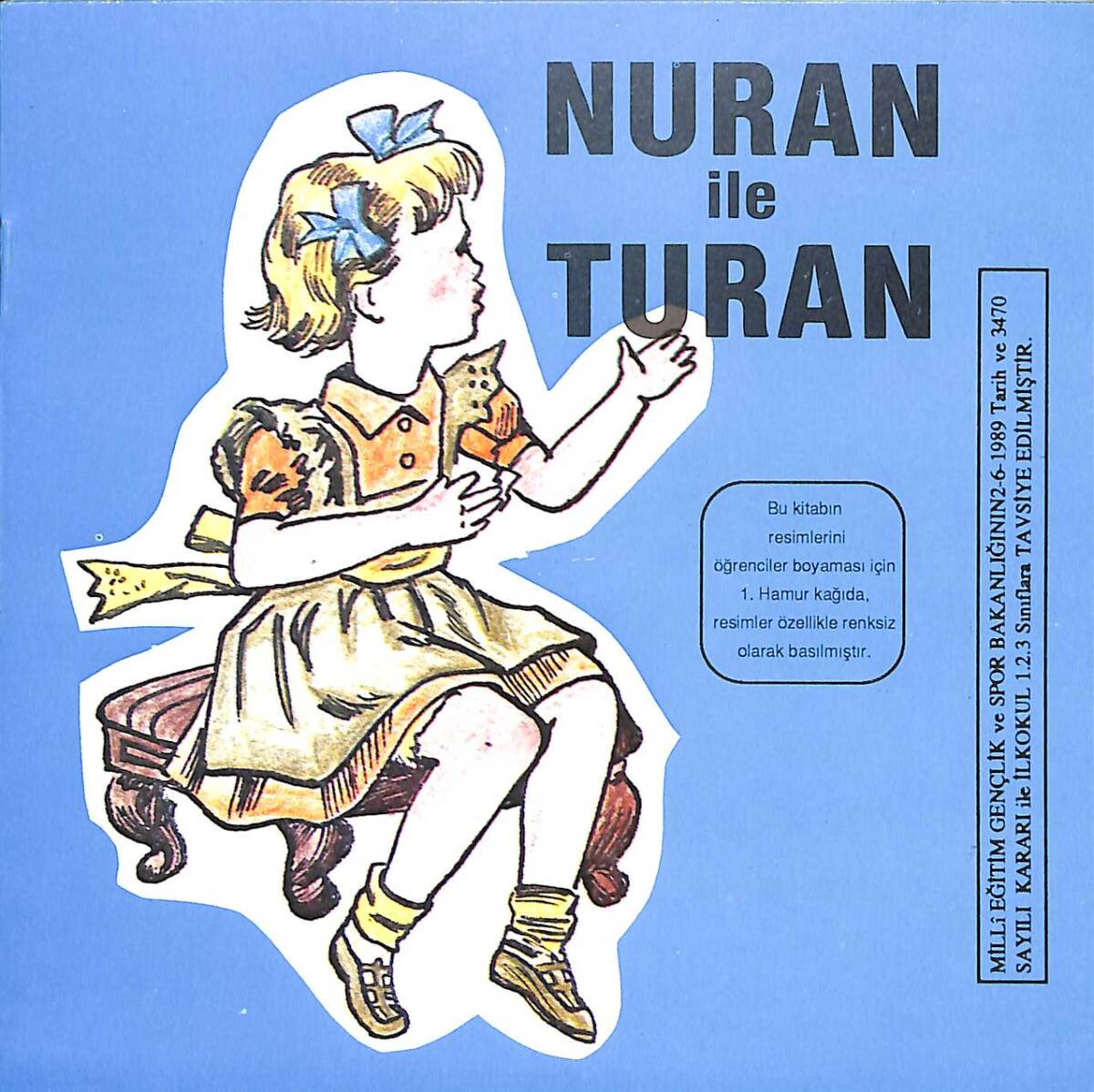 1980's Nuran ile Turan Tatil Kitabı NDR101867 - 1