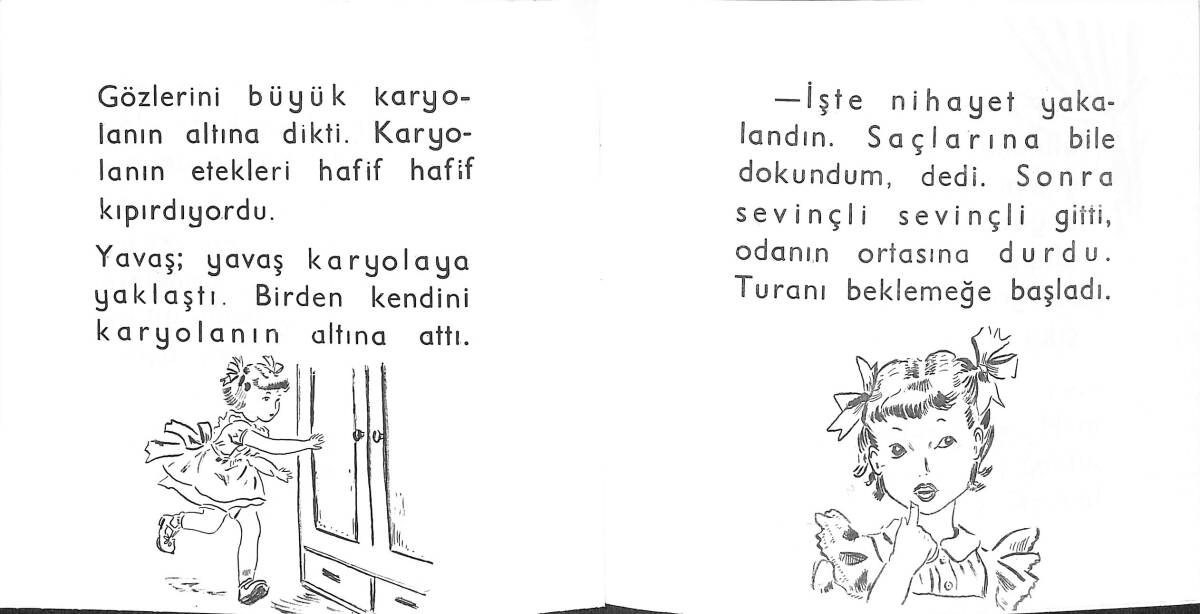 1980's Nuran ile Turan Tatil Kitabı NDR101867 - 2