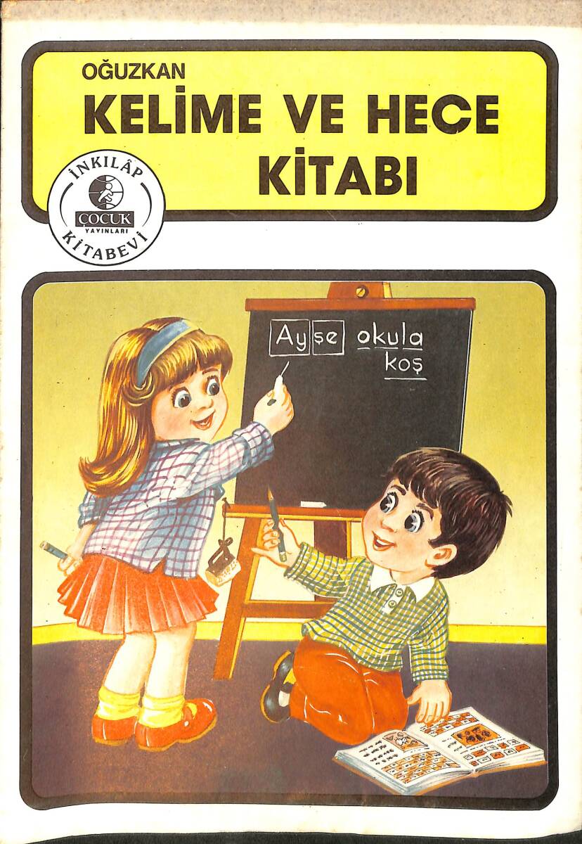 1980's Oğuzkan Kelime ve Hece Kitabı NDR99947 - 1