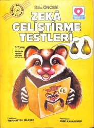 1980's Okul ve Okuma Öncesi Zeka Geliştirme Testleri 5-7 Yaş Benzerlik-Farklılık Kavramı Boyama Kitabı No: 1A NDR100554 - 4