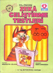 1980's Okul ve Okuma Öncesi Zeka Geliştirme Testleri 5-7 Yaş Bütün-Parça Kavramı Boyama Kitabı No: 2B NDR100551 - 1