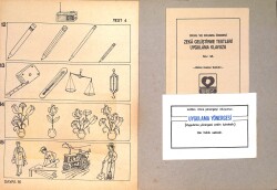 1980's Okul ve Okuma Öncesi Zeka Geliştirme Testleri 5-7 Yaş Genel Kavramlar Boyama Kitabı No: 3A NDR100550 - 2