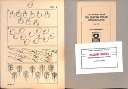 1980's Okul ve Okuma Öncesi Zeka Geliştirme Testleri 5-7 Yaş Toplama, Çıkarma Kavramı Boyama Kitabı No: 5D NDR100543 - 2