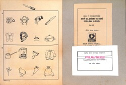 1980's Okul ve Okuma Öncesi Zeka Geliştirme Testleri 6 Yaş ve Büyükler için Sesleri Ayırdetme Boyama Kitabı No: 8A NDR100542 - 2