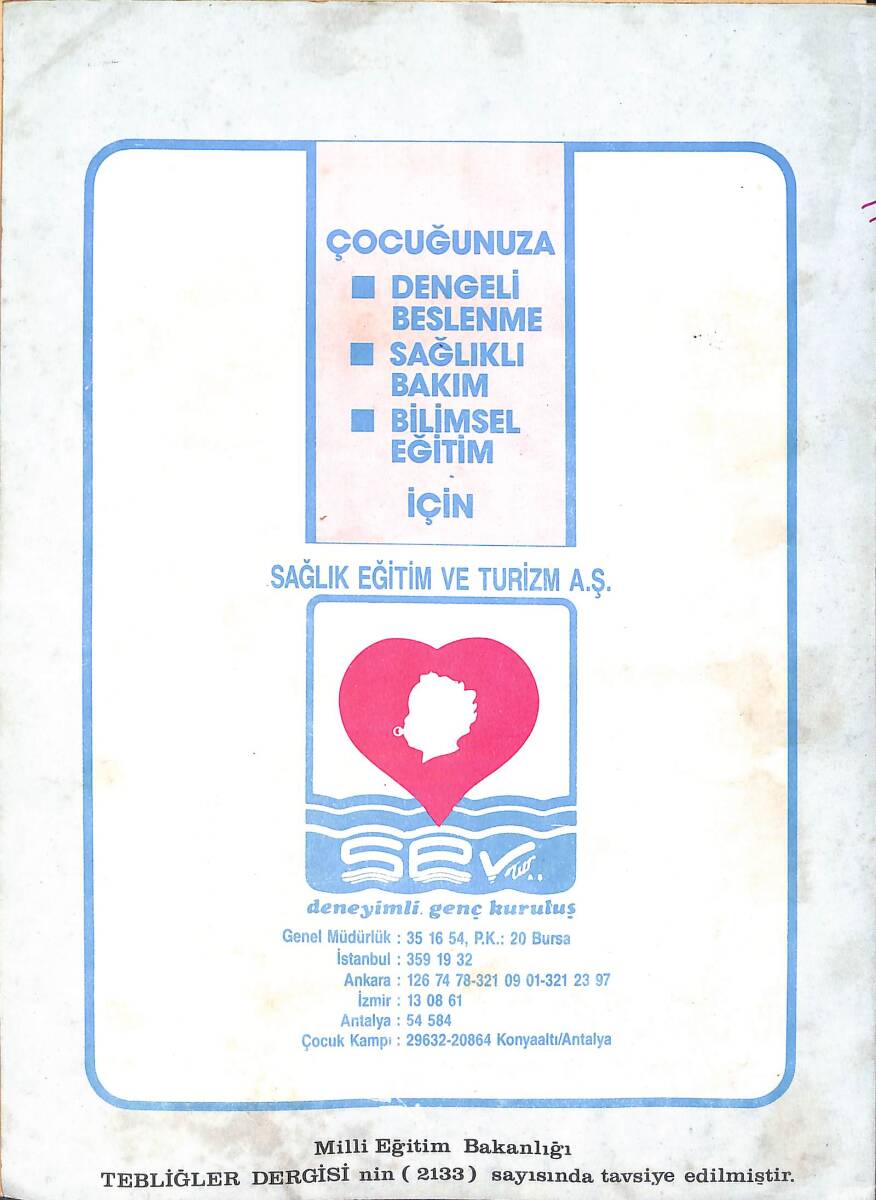 1980's Okul ve Okuma Öncesi Zeka Geliştirme Testleri 6 Yaş ve Büyükler için Sesleri Ayırdetme Boyama Kitabı No: 8A NDR100542 - 3