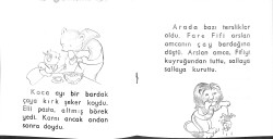 1980's Ormanda Ziyafet Tatil Kitabı NDR101872 - 2