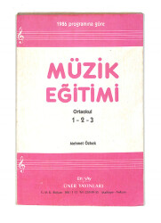 1980's Ortaokul 1-2-3. Sınıflar Müzik Eğitimi Kitabı NDR99760 - 4