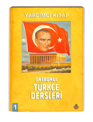 1980's Ortaokul 1.Sınıf Türkçe Dersleri Yardımcı Kitap NDR99748 - 4