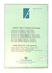 1980's Ortaokul 2.Sınıf Faydalı Dilbilgisi Ders Kitabı NDR99743 - 3