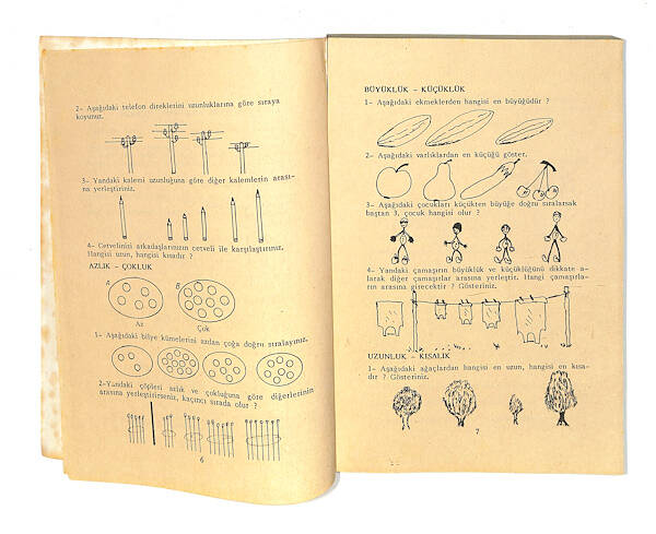 1980's Ortaokul 2.Sınıf Matematik Beceri Testleri Kitabı NDR99746 - 2