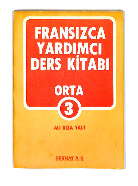 1980's Ortaokul 3.Sınıf Fransızca Yardımcı Ders Kitabı NDR99735 - 4