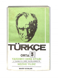 1980's Ortaokul 3.Sınıf Türkçe Yardımcı Ders Kitabı NDR99734 - 1