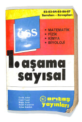 1980's ÖSS 1.Aşama Sayısal Kitabı *Matematik-Fizik-Kimya-Biyoloji* NDR99764 - 4