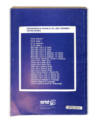 1980's ÖSS-ÖYS Birinci Ve İkinci Aşama Sınavlarına Hazırlık Kimya Kitabı NDR99785 - 3