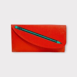 1980's Plastik Öğrenci Kalem Çantası AOB5148 - 3