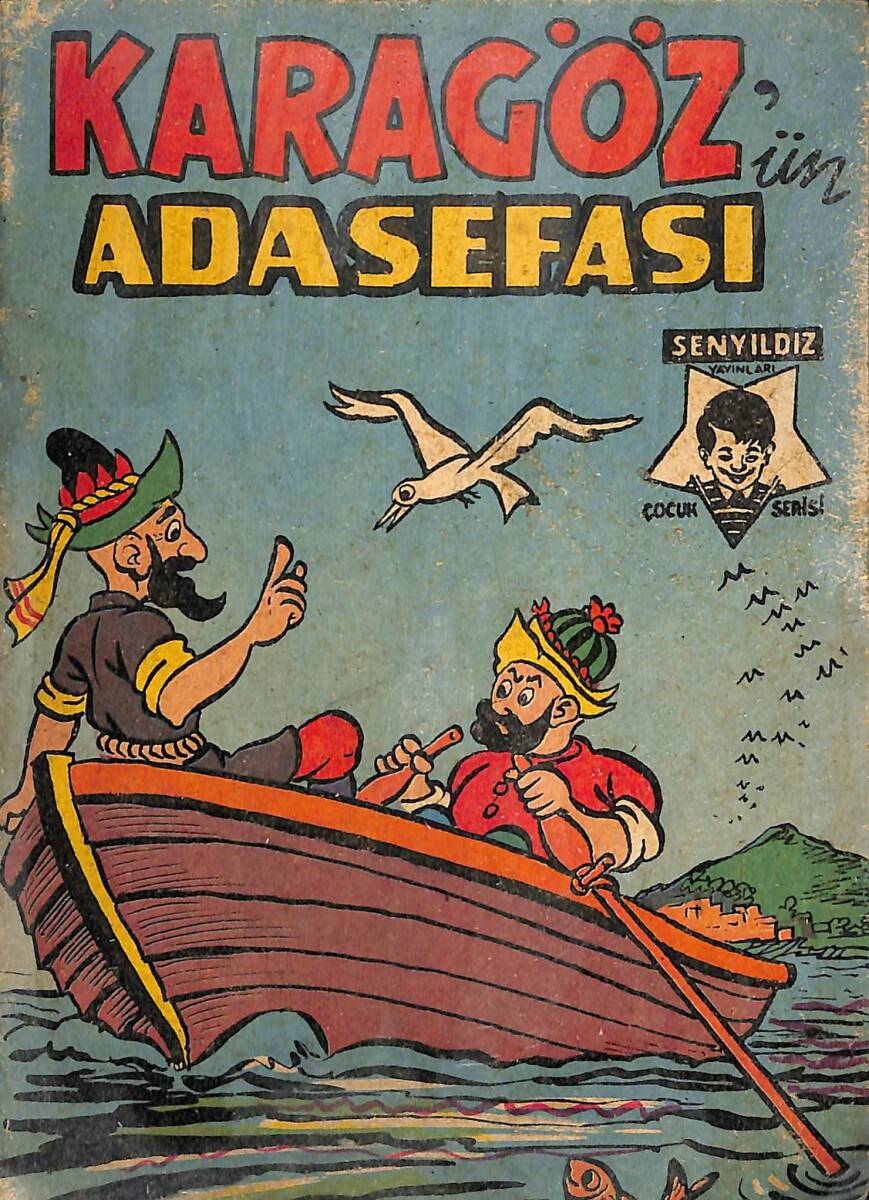 1980's Resimli Güzel Çocuk Hikayeleri 6 – Karagöz'ün Ada Sefası NDR101810 - 1